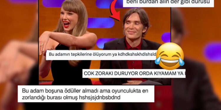 Taylor Swift’in Nişan Yüzüğünü Heyecanla Sergilediği Anlarda, Cillian Murphy’nin Yüz İfadesi Gündem Oldu!