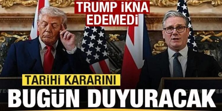 Trump ikna edemedi! İngiltere Filistin kararını resmen duyuracak