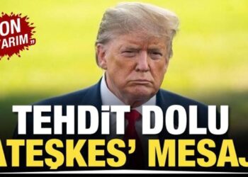 Trump’tan Gazze’ye Mesaj: Ateşkes Olmalı.