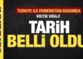 Türkiye-Ermenistan arasında önemli viraj… Heyetlerarası ilk görüşme! Tarih belli oldu!