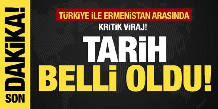 Türkiye-Ermenistan arasında önemli viraj… Heyetlerarası ilk görüşme! Tarih belli oldu!