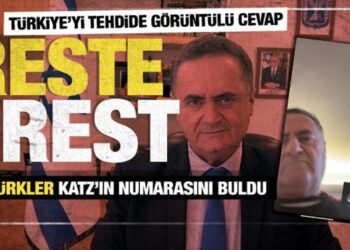 Türkler, İsrail Savunma Bakanı Katz’ı görüntülü arayarak cevap verdi
