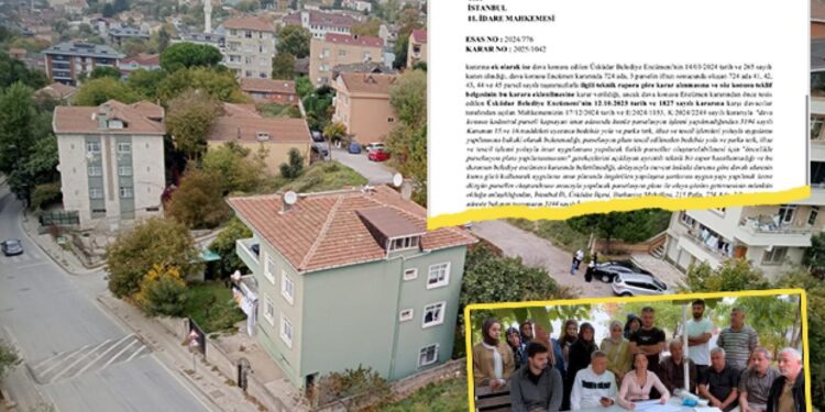 Üsküdar’da kentsel dönüşüm çileye döndü, 25 aile evsiz kaldı! Erdoğan’ın sözü gündemde