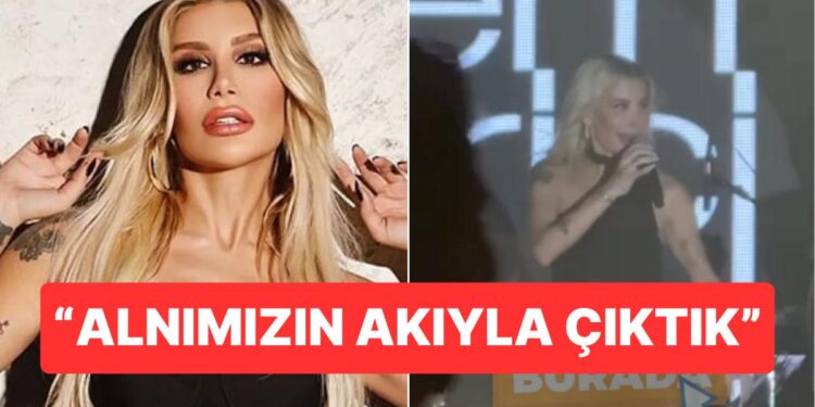 Uyuşturucu Operasyonu Sonrası Temize Çıkan İrem Derici, Sahnede Kutlama Yaptı