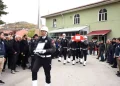 Erzincan’da duygusal tören: Polis memuruna veda