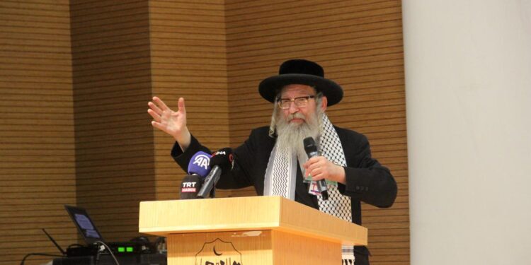 Yahudi Haham Weiss’ten İsrail sözleri: ‘Şeytani bir yapıdır’