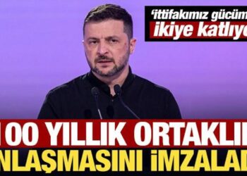 Zelenski ‘100 yıllık ortaklık’ anlaşmayı imzaladı!