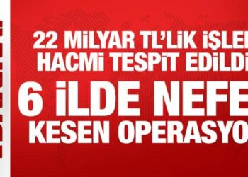 22 milyar TL’lik işlem hacmi tespit edildi! 6 ilde nefes kesen operasyon