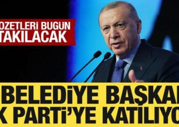 7 belediye başkanı bugün AK Parti’ye katılacak