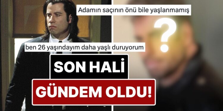 71 Yaşındaki Efsane Aktör John Travolta’nın Gençlere Taş Çıkartan Son Hali  X’te Gündem Oldu!