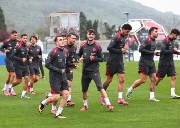 A Milli Futbol Takımı, Bulgaristan maçı hazırlıklarını sürdürdü