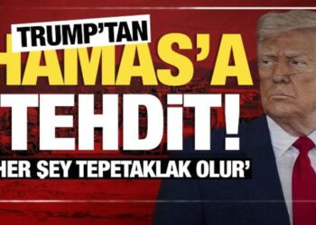 ABD Başkanı Trump’tan Hamas’a tehdit: Her şey tepetaklak olur!