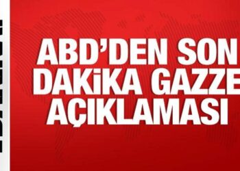 ABD’den son dakika Gazze açıklaması: Yapılması gerekenler var!