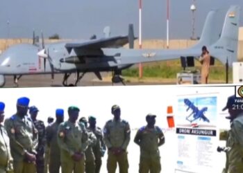 Afrika’da sürpriz mühimmatlı Türk İHA’larıyla gövde gösterisi: Bizim de vuran gözümüz var!