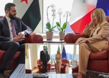 Ahmed Şara, ABD’de Meloni ile görüştü