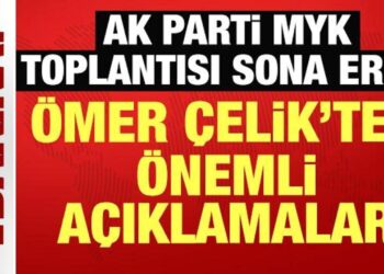 AK Parti Sözcüsü Çelik: Cumhurbaşkanımızın yeni anayasa mesajı net