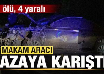 AK Partili vekil trafik kazasında yaralandı: 1 ölü, 4 yaralı