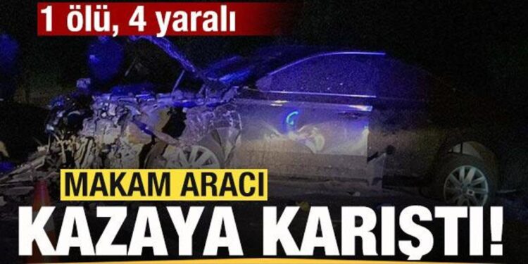 AK Partili vekil trafik kazasında yaralandı: 1 ölü, 4 yaralı