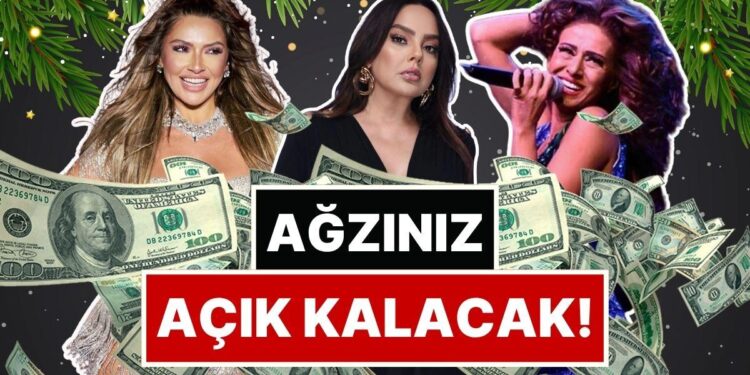 Aklınız Şaşacak: Ünlü Şarkıcılarımızın Yılbaşında Alacağı Uçuk Sahne Ücretleri Belli Oldu!