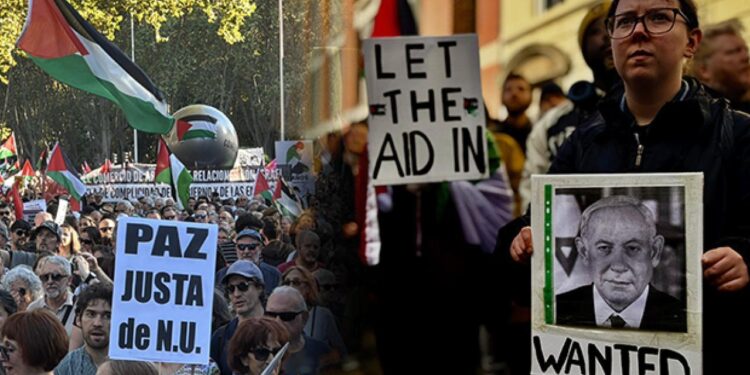 Avrupa İsrail’e karşı ayakta: Sumud Filosu’na destek gösterileri devam ediyor