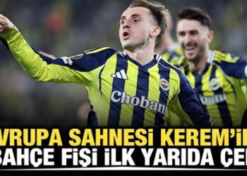 Avrupa sahnesi Kerem’in! Fenerbahçe fişi ilk yarıda çekti