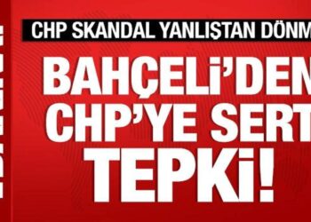 Bahçeli’den CHP’ye sert tepki