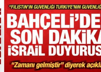 Bahçeli’den son dakika İsrail açıklaması! ‘Zamanı geldi’ deyip duyurdu: Askeri seçenek…