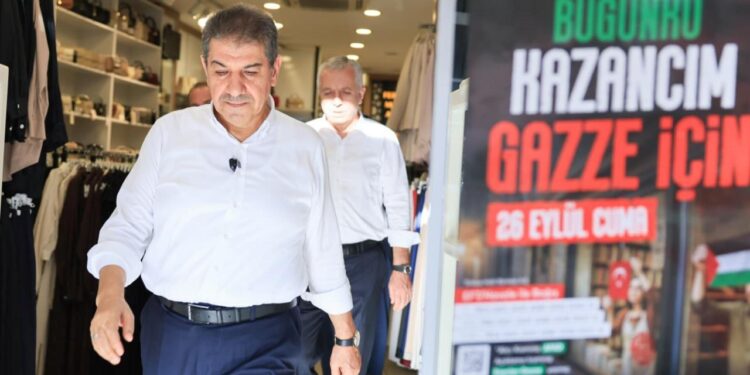 Başkan Göksu’dan esnaflara Gazze’ye destek çağrısı