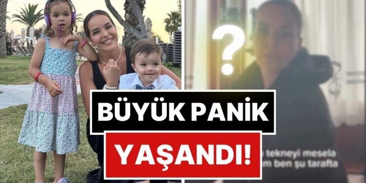 Bengü, Çocukları ve Kardeşleriyle Çıktığı Tekne Turunda Hortuma Yakalandı!