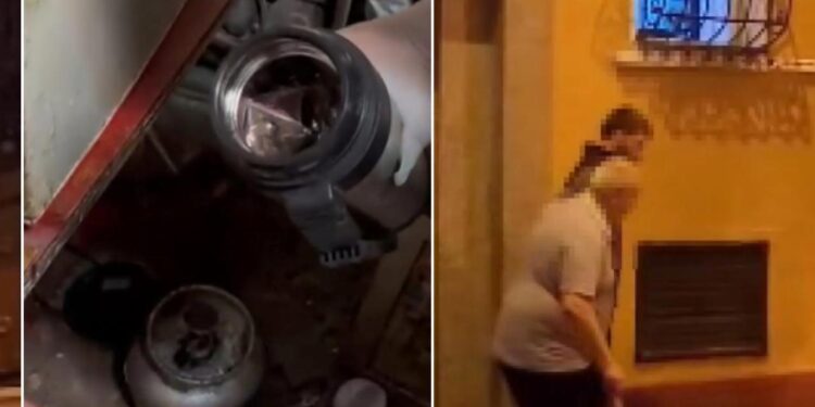 Beyoğlu’nda şaşırtan operasyon! Termosta uyuşturucu satan bastonlu dede yakalandı