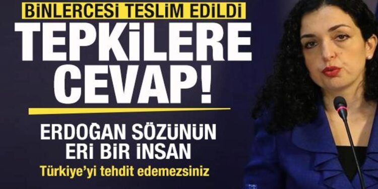 Binlercesi teslim edildi! Osmani’den tepkilere cevap! Erdoğan sözünün eri bir insan!