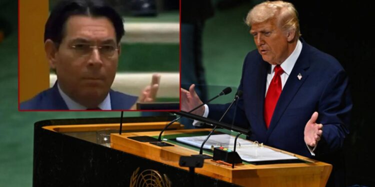 BM Genel Kurulu’nda dikkat çeken an! Trump’ın Filistin sözlerini tek bir isim alkışladı