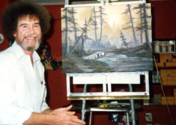 Bob Ross’un fırçası kamu yayıncılığı için satışta!