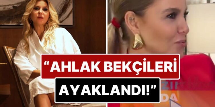 Bornozlu Videosuyla Gündem Olan Gülben Ergen’den Sert Tepki: “Ahlak Bekçileri Ayaklandı!”