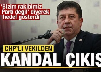 CHP’li vekilden skandal çıkış! Bizim rakibimiz AK Parti değil…