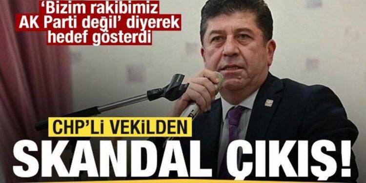 CHP’li vekilden skandal çıkış! Bizim rakibimiz AK Parti değil…