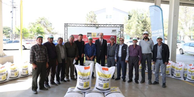 Çiftçiye kuraklığa dayanıklı 80 ton Macar Fiği hibe edildi! Başkan Altay’dan açıklama