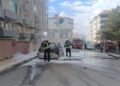 Çorum’da öfkeli kadın, eşinin otomobilini ateşe verdi