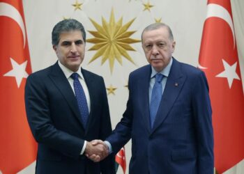 Cumhurbaşkanı Erdoğan, Barzani ile görüştü