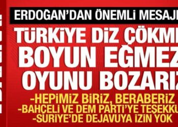 Cumhurbaşkanı Erdoğan: Her oyunu bozarız!