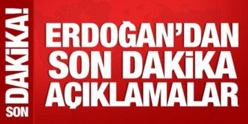 Cumhurbaşkanı Erdoğan, Kabine Toplantısı sonrası konuşuyor