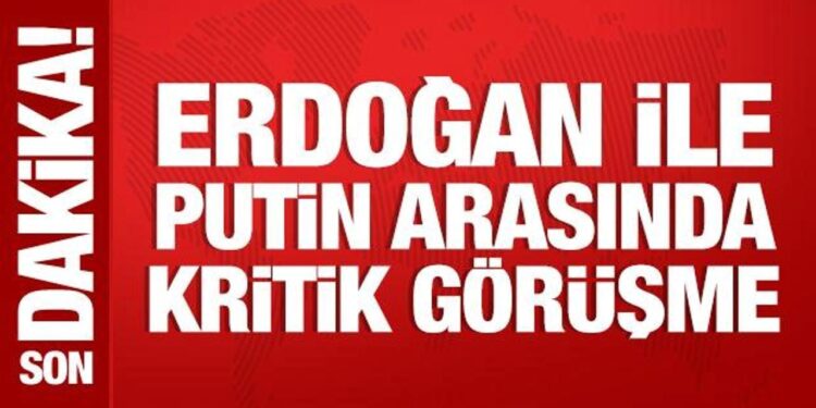 Cumhurbaşkanı Erdoğan, Putin ile görüştü