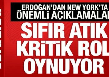 Cumhurbaşkanı Erdoğan: Sıfır atık hareketi kritik rol oynuyor!