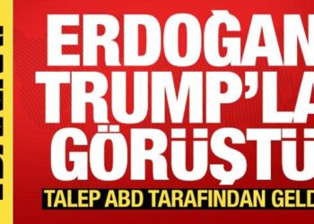 Cumhurbaşkanı Erdoğan, Trump’la telefonda görüştü