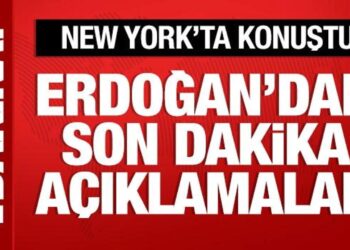 Cumhurbaşkanı Erdoğan’dan BM İklim Zirvesi’nde önemli açıklamalar