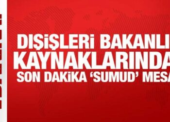 Dışişleri Bakanlığı kaynaklarından son dakika ‘Sumud’ mesajı