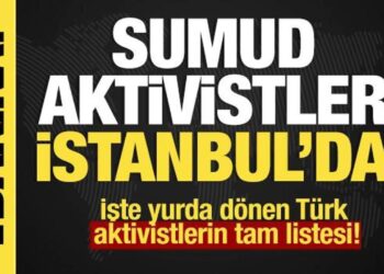 Dışişleri harekete geçti: Sumud Filosu’ndan ilk grup İstanbul’a geldi