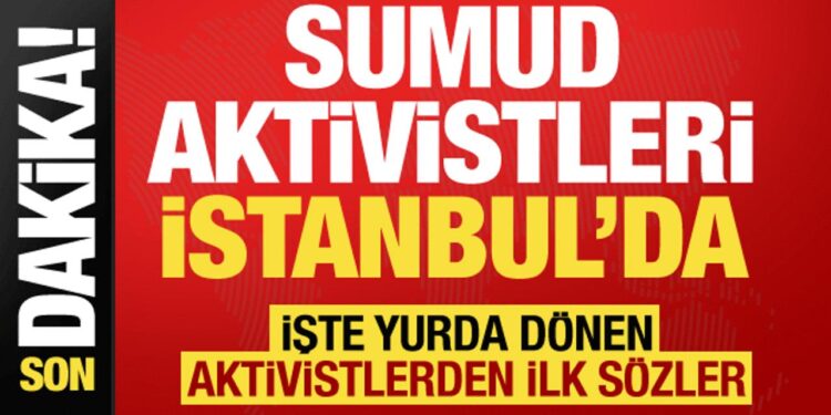 Dışişleri’nden Sumud Filosu hamlesi: 36’sı Türk 137 aktivist Türkiye’de