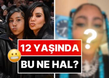 Dişlerini Siyah Metalle Kaplatan 12 Yaşındaki North West’in Son Hali Akıllara Durgunluk Verdi!