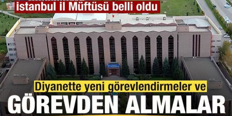 Diyanet İşleri BaşkanlığI’nda atama ve görevden alma kararları